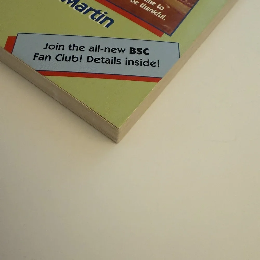 1996 The Baby-Sitters Club Happy Holidays‎ Jessi Book #103 by Ann Martin 1st Ed